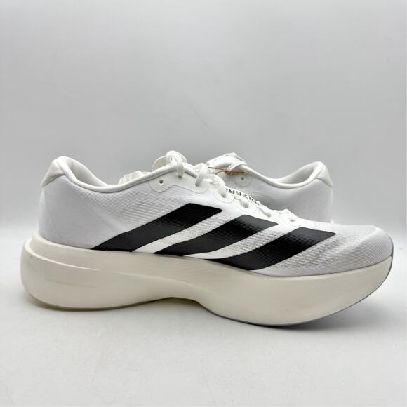 Adidas Mens Adizero Evo SL Running Sneakers US 9.5 M White Black Athletic NWT main image 7